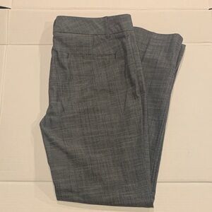 NWT Van Heusen Women’s Classic Fit Gray Plaid Dress Pants sz 6